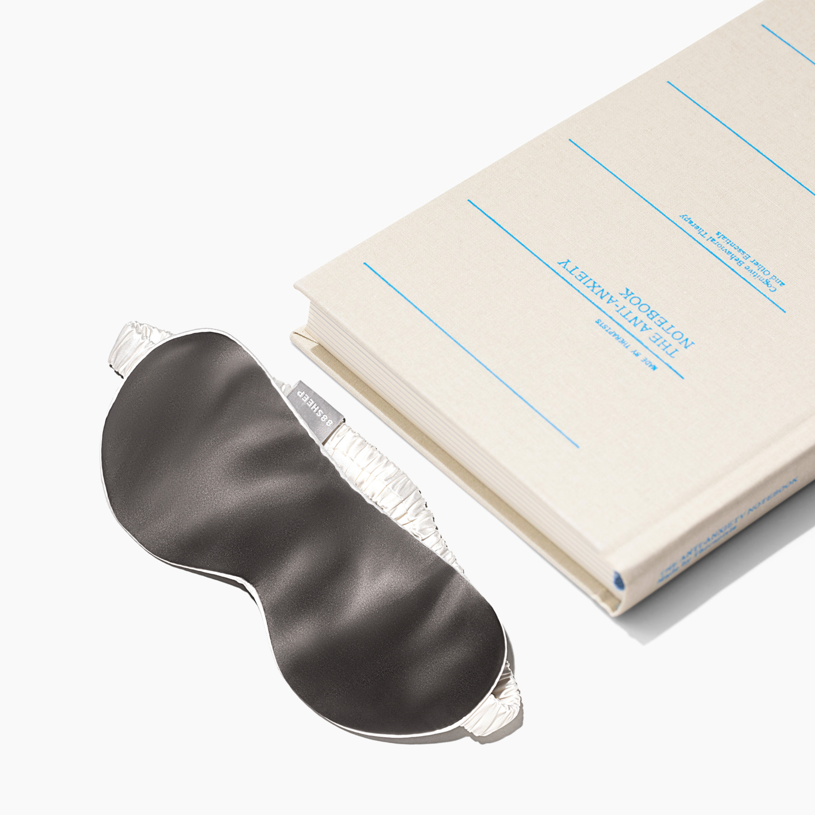 Sleep Anxiety Bundle - Anti-Anxiety Notebook + Silk Eye Mask