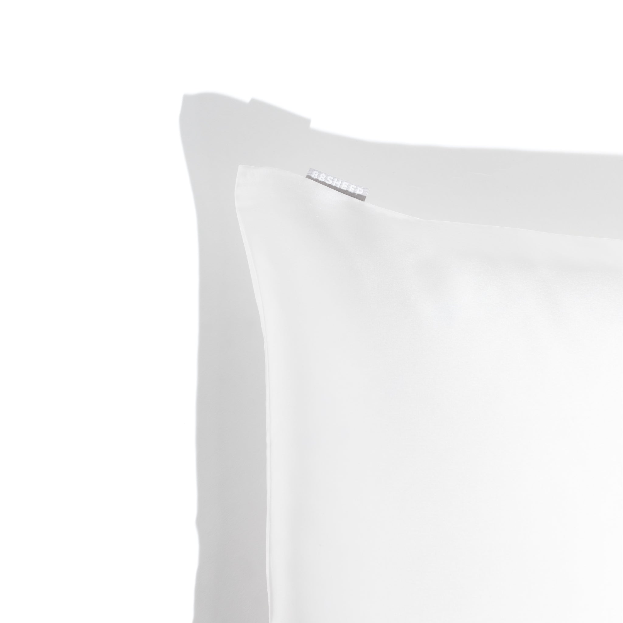 88SHEEP box off white silk pillowcase