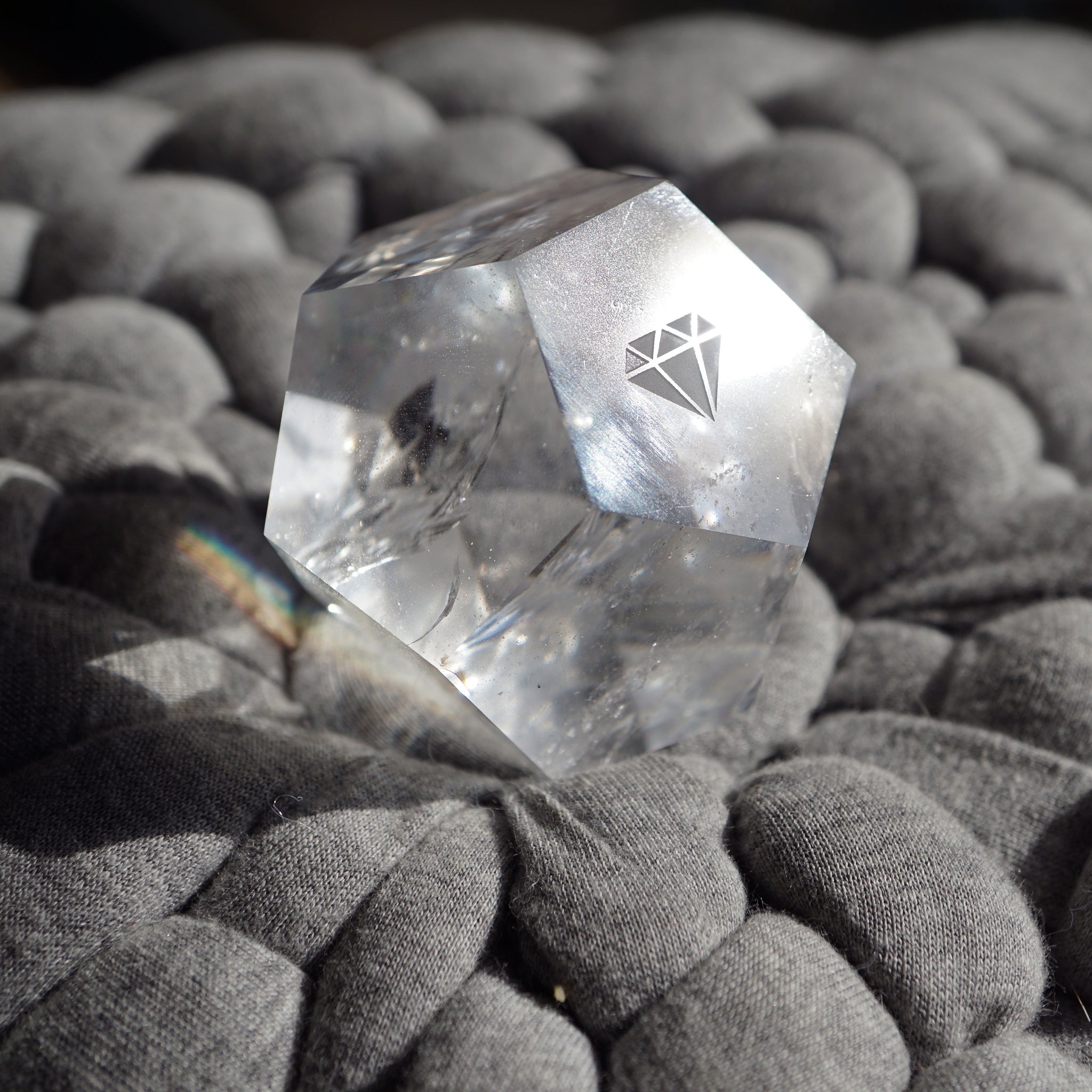 clear quartz crystal