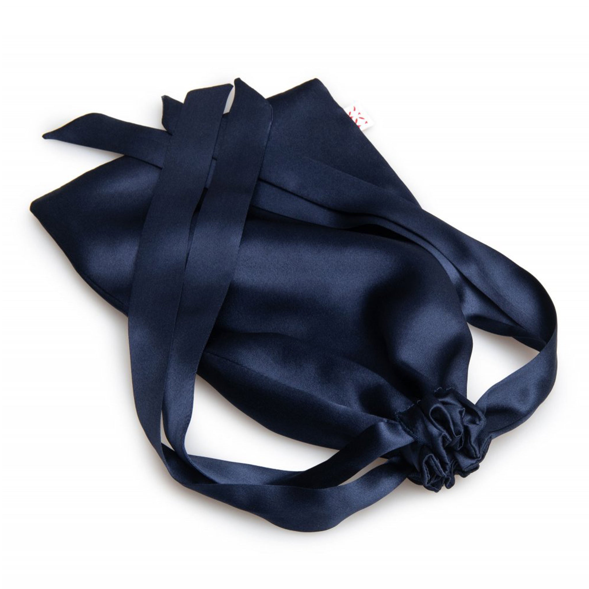 Silk Sleep Mask Blue Stars