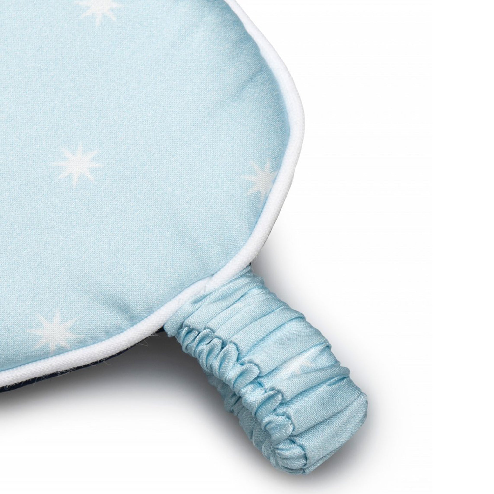 Silk Sleep Mask Blue Stars