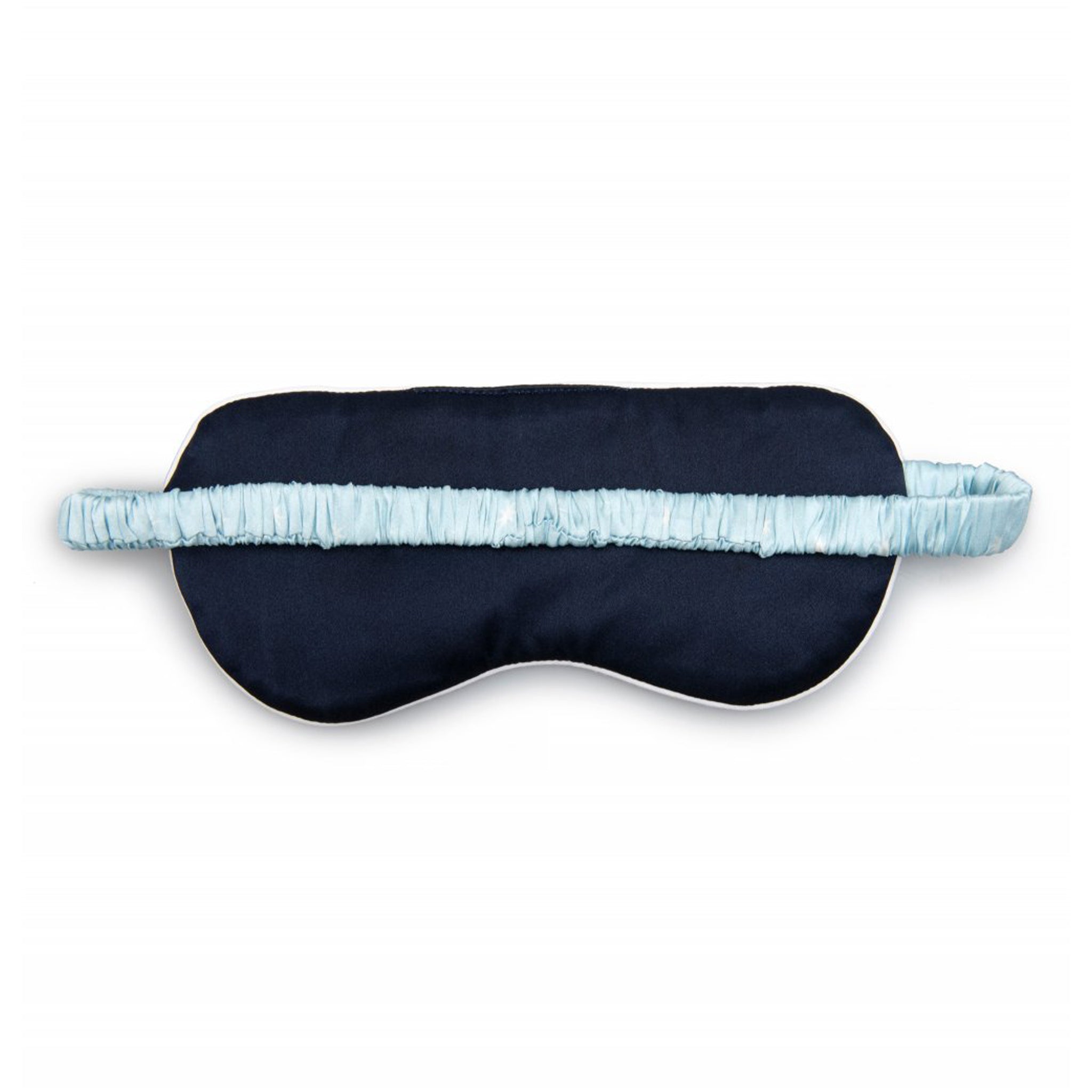 Silk Sleep Mask Blue Stars