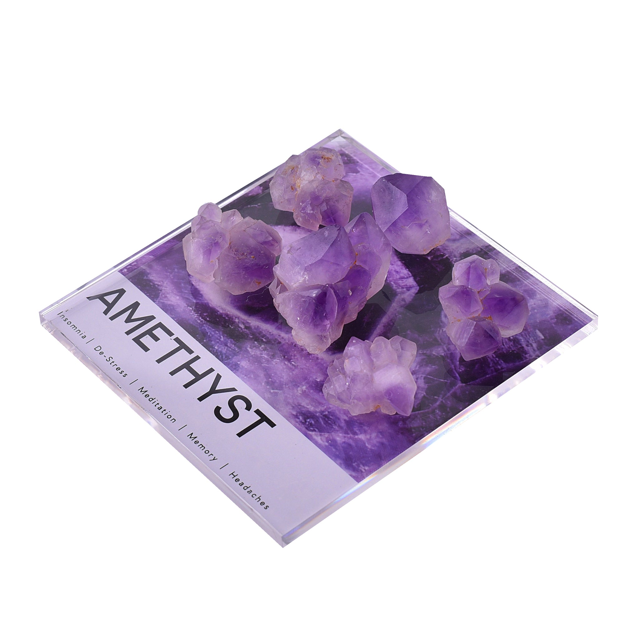 mini amethyst sleep crystal