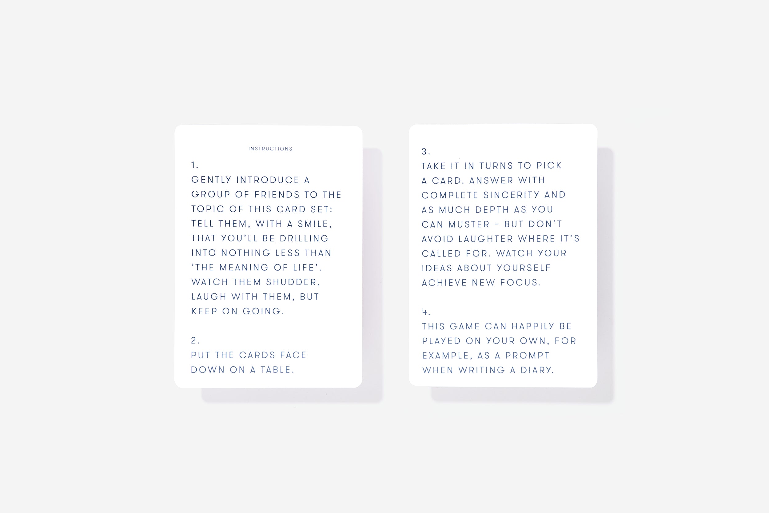 The Meaning of Life Cards