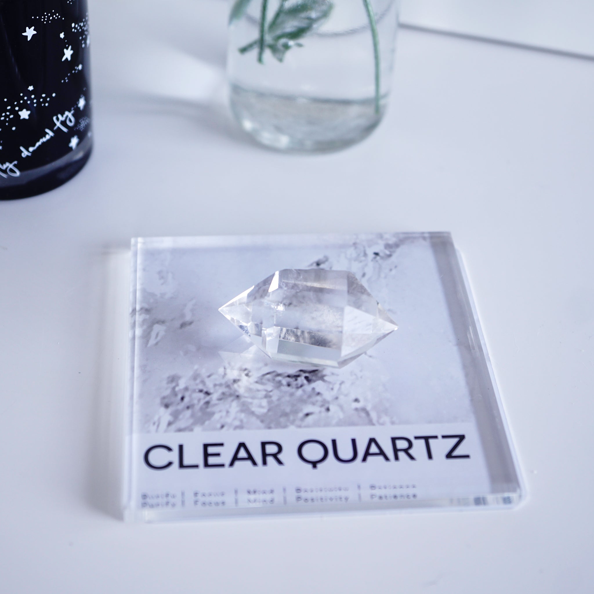 mini clear quartz crystals